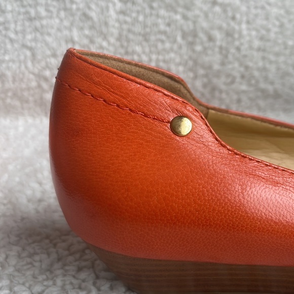 Nine West peep toe wedge shoes - Picture 6 of 9